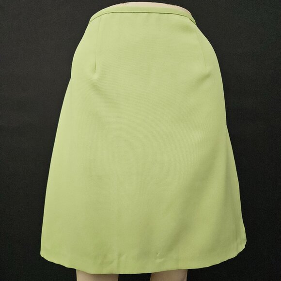 00s My Michelle Lime Green Skirt - Picture 2 of 9